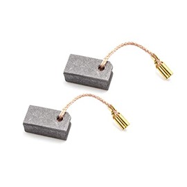 vhbw 2 x Carbon Brush 6 x 9 x 15 mm Compatible with Flex L3709-115, L3709, L3709-125 Power Tool