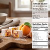 Hazer Baba Turkish Delight Candy with Apricot, Almond & Honey,