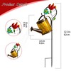 Ostritec Solar Lights Outdoor, Solar Watering Can with Cascading Lights,