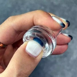 콩심팥심 [콩심팥심]스탬프 네일 실리콘 투명 꾹꾹이 Stamp Nail Silicon Transparent Sticker [Kong Sim Pat Sim]