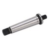Drill Chuck Arbor MT2 Shank to 3/8in‑24 Threaded Hardened Morse