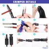 Gazoe Solar PV Panel Crimping Tool Kit with Crimper Stripper