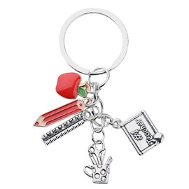 Teacher Appreciation Gifts for Teachers Mentor Gift Keychain for Women Men Teacher Birthday Gifts for Tutor Teachers Teacher Thank You Gifts for Teacher Coworkers Assistant Retirement Gift Ideas