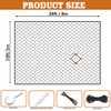 Cat Netting, Balcony Netting for Pets,Steel Wire Reinforced Balcony Screen