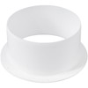 Vent Systems 5" Inch White Air Vent Duct Connector Flange