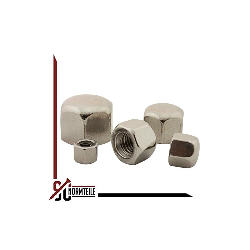 Cap Nuts (Low Shape) - M10 - (Pack of 10)