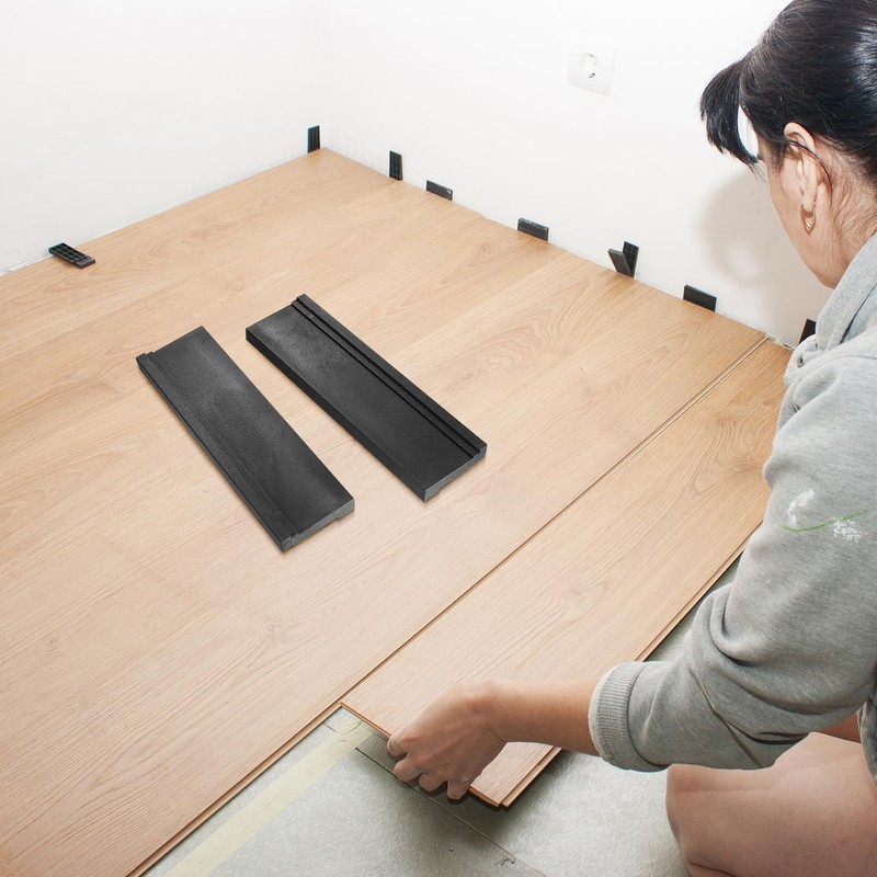 2 Pcs Laminate Flooring Tools, Universal Tapping Block for Vinyl