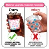 50 PCS Sweet Sassy and Seven Birthday Plastic Cups,12 OZ