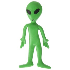Rhode Island Novelty 097138619785, Bendable Alien Toys (1 Dozen), Multicolor, One Size