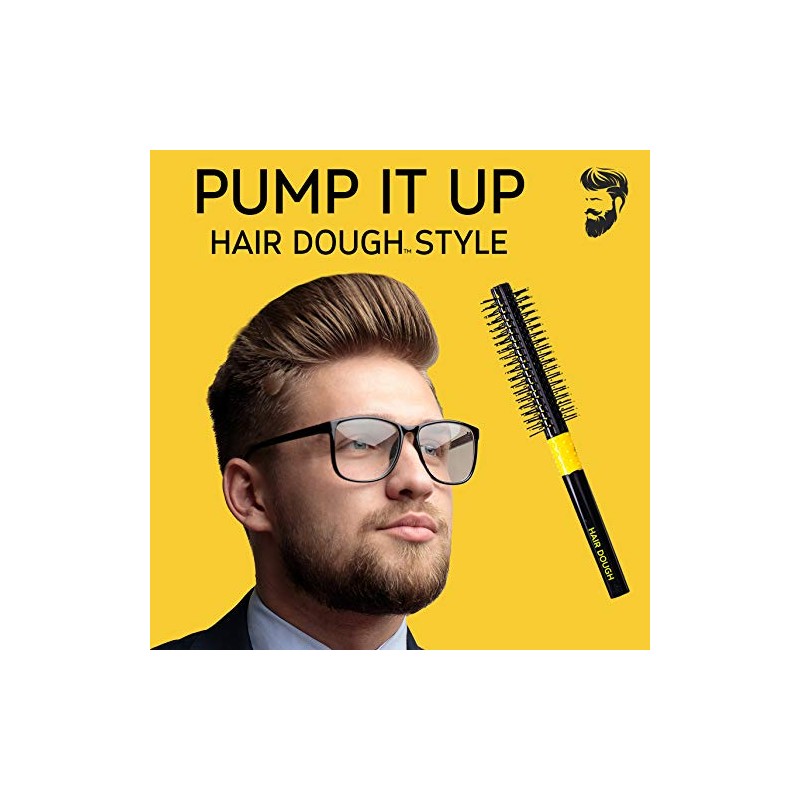 Hair Dough El cepillo redondo Quiff Roller es perfecto para