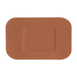 Dukal 1617033 Flexible Fabric Adhesive Bandage 2" x 3" Patch, Pack of 100