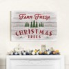 Renditions Gallery Farm Fresh Christmas Trees Wall Art, Festive Christmas