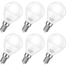 EvaStary Ceiling Fan Light Bulbs 60W Equivalent E12 LED Bulb Super Bright 600LM Dayl