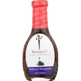 Skinny Girl Balsamic Vinaigrette Dressing, Fat Free, 8 Ounces (Pack Of 12)