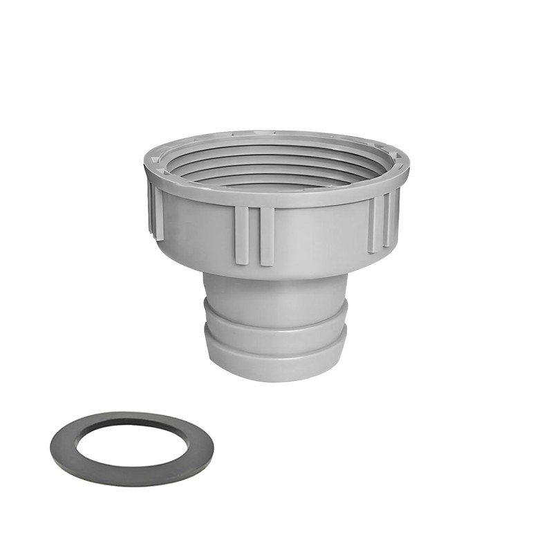 Qrity 1 Piece Kitchen Sink Drain Pipe Joint Thread Hose