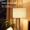 AUQUEE Floor Lamp Standing Lamp, Modern Living Room Lamp with
