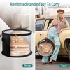 Clear Hat Storage Bag, Holds up to 7 Caps Cowboy