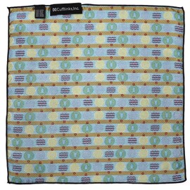 Cufflinks Inc. Christmas Wrap Pocket Square – 100% Silk Red Holiday Handkerchief – Festive Men’s Accessory for Formal & Holiday Events – One Size