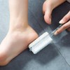 ARTIBETTER 4-in-1 Foot Brush with Pumice Stone and Callus Remover