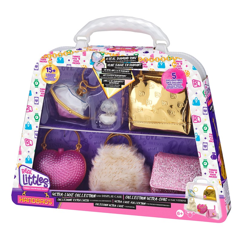 REAL LITTLES - Collectible Micro Handbag Collection with 17 Surprises