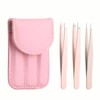 Tweezers Set Eyelash Tweezer Beauty Tool Makeup Tweezers Extension Accessories
