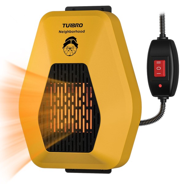 TURBRO Neighborhood DH800A Dog House Heater 800W, Wall Mount, 10ft