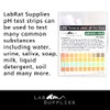 Plastic pH Test Strips, Universal Application (pH 0.0-14.0, 0.5 pH