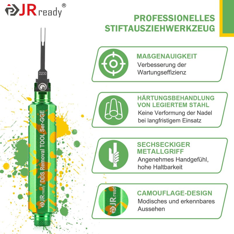 JRready ST5352-02 Release Tool, Upgraded Terminal Removal Tool with 1