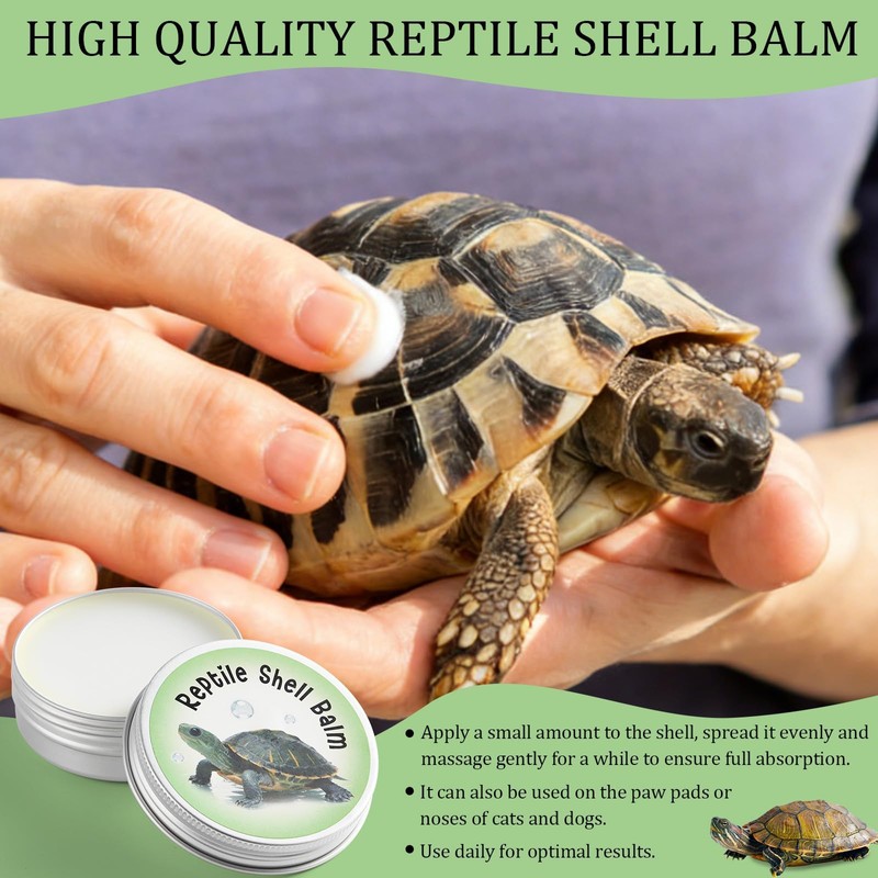 Reptile Shell Balm 2 oz Turtle Shell Care Conditioner Skin