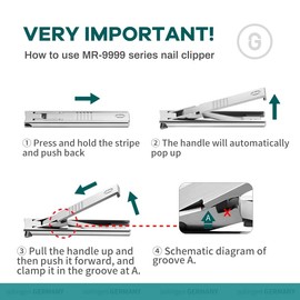 MR.GREEN Ultra Thin Nail Clippers German Precision Manufacturing Technology Nail Cutters with Cow Leather Cover Superior Texture (Dark Brown)