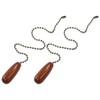 Marvexi 8Pcs Ceiling Fan Pull Chain Extender 12Inch Fan Pull