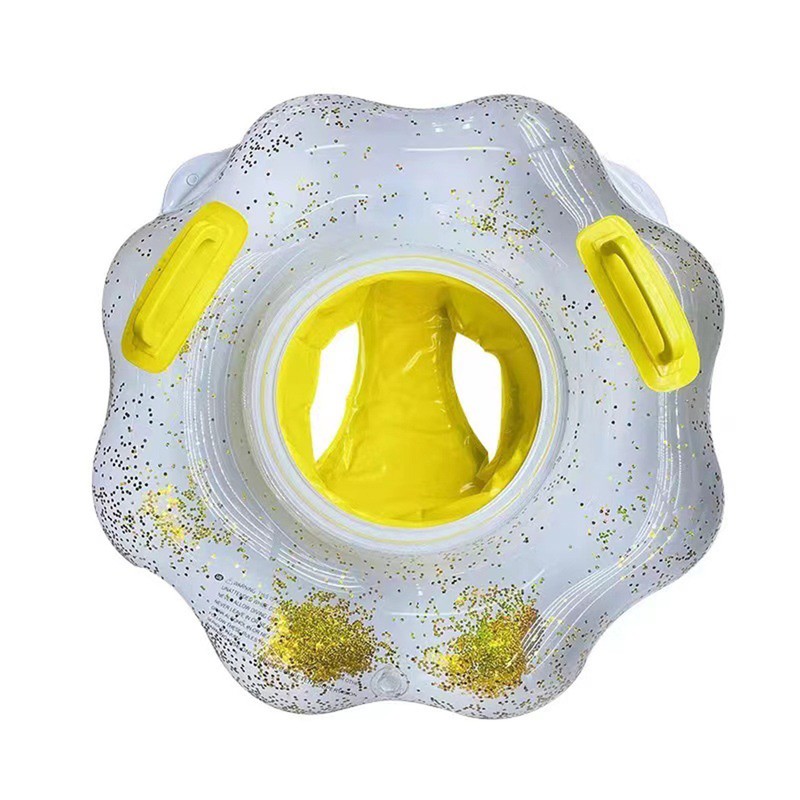 Baby Swimming Float Inflatable Swimming Ring with Safety Seat Handles