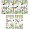 60 Wildflower Baby Shower Mini Candy Bar Wrapper, Baby in