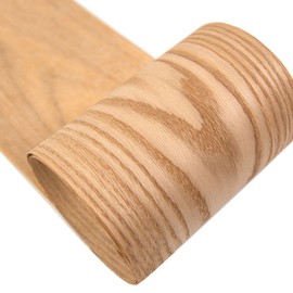 Camland Red Oak Veneer Sheets - DIY Woodworking Projects, Speaker Renovation, Furniture Restoration - Unfinished Wood Sticker - Handmade Style - 9x98 Inch - Ideal for Craftsmen & Enthusiasts