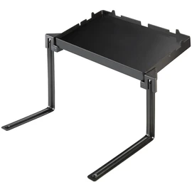 Carlo Milano Non-slip: folding bed shelf, 34 x 22 cm, load capacity up to 3 kg, black (bed organiser, smartphone holders table, laptop table)