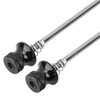 2Pcs Bicycle Wheel Hub Skewers Mountain Bike Road Bike Axle
