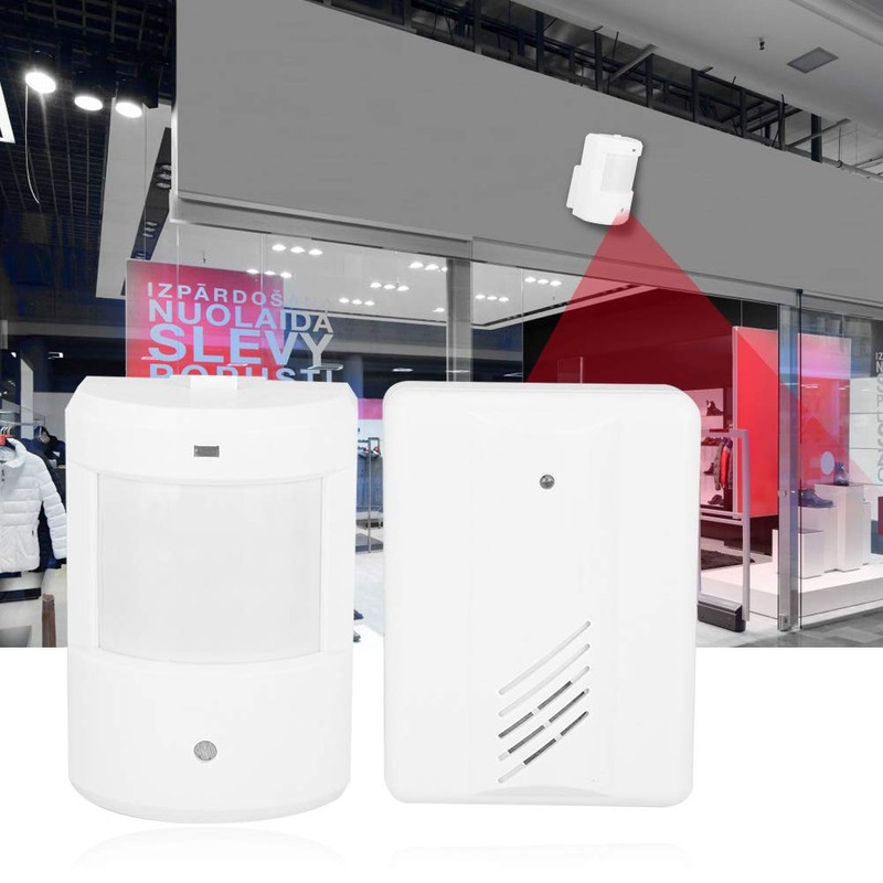 Entry Alert Chime, Security Practical Battery Operated Motion Sensor Doorbell
