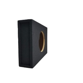 Bass Rockers BR Single 12" Shallow Subwoofer Box Low Sealed Slim Enclosure