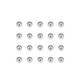 MACHSWON 3 mm Steel Ball, 304 Stainless Steel, Ball Bearings, Precision Balls G100, Ideal for Various Industries, Pack of 500