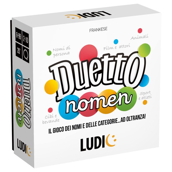 Ludic Duetto Nomen It55423 Super Addictive Words Challenge It55423 Board