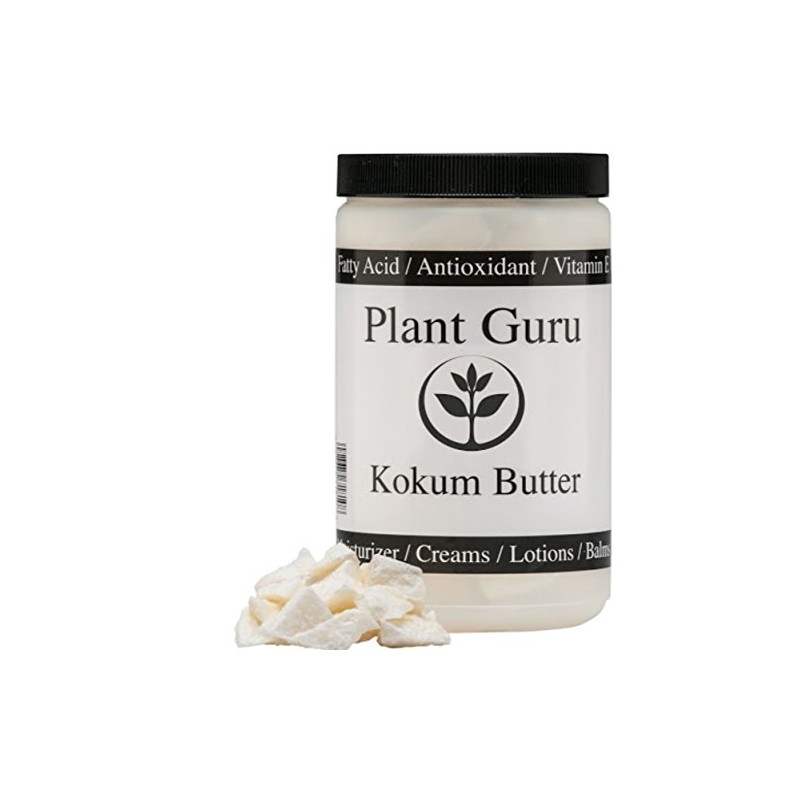 Kokum Butter Refined Raw 1 Lb (16 Oz) (HDPE Food