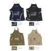 Techno Prime 67101 Packable Apron, Stylish Storage, Approx. 31.5 x