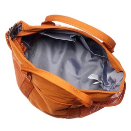 Coq Sportif Women's Nezel, Deodorizing Antibacterial, Polyester, 2-Way Tote Shoulder Bag, orange, 23.5 x 25.5 x 22.5 cm