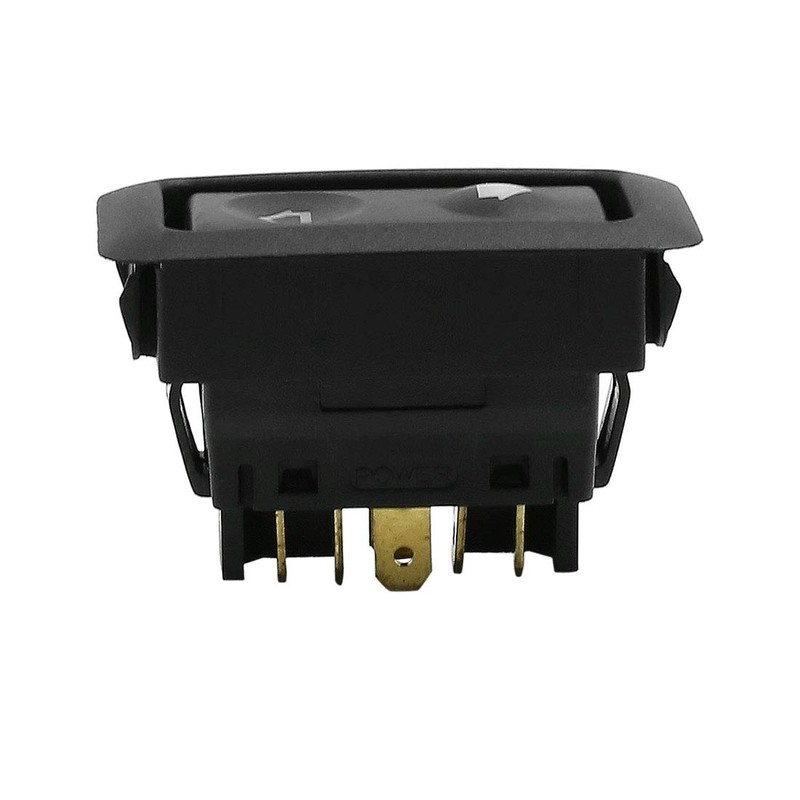 X AUTOHAUX 4pcs DC 12V Universal 6 Pins Momentary Electric