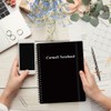 Yaridar A4 Cornell Notes Notebook - Spiral Cornell Notebooks for