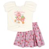 Strawberry Shortcake Toddler Girls Square Neck T-Shirt and Skirt Outfit