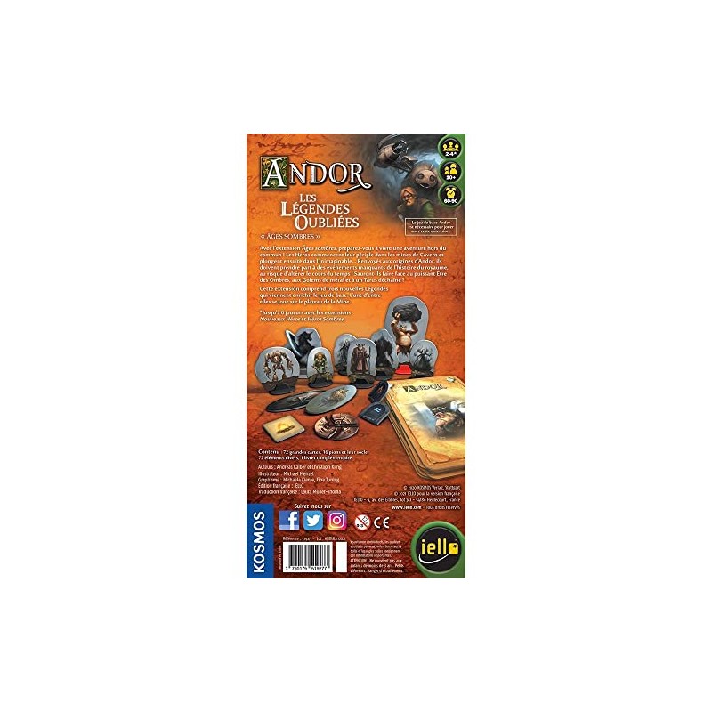 IELLO - Andor - The Forgotten Legends : Dark Age
