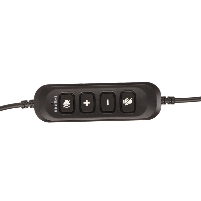 USB Business Headset Noise Reduction Single Sided Ear Headphone Supports