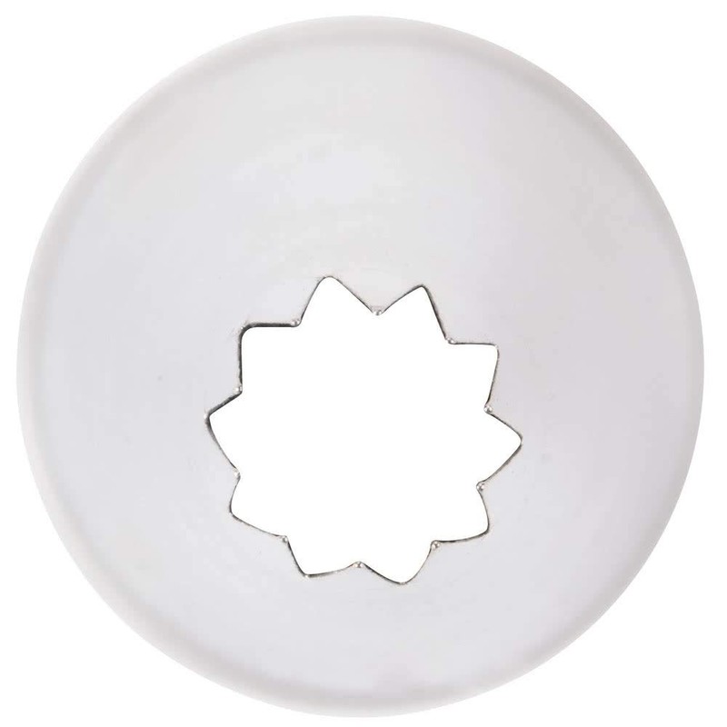 Ateco # 862 - French Star Pastry Tip .25'' Opening