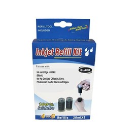 Vivid Colors VC Ink Cartridge Refill kit Box Tool for Black Ink Cartridge 667 667 667XL for Printer DeskJet Ink Advantage 1275 2374 2375 2376 2775 2776 Ink Advantage Plus 6075 6475 6476